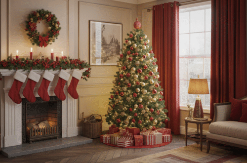 vintage christmas decor ideas