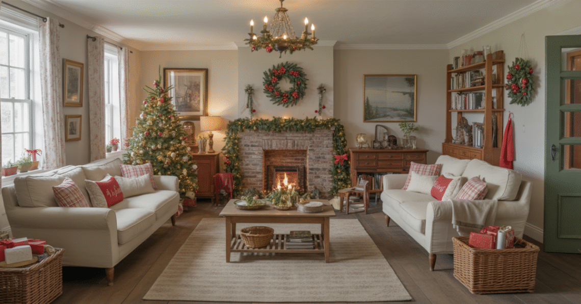 Cottage Inspired Christmas Decor Ideas